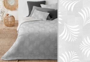 Edredón Comforter Flannel+Sherpa CARPE DIEM Elegante Duster gris